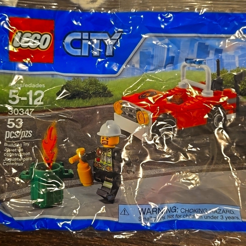 Lego City 30347 Fire Car poly - NIP / Sealed